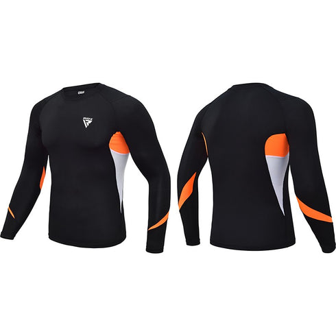 RDX L3 BASE LAYER RASH GUARD SWEATSHIRT/Org-4